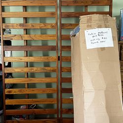 Futon And Brand New Mattress 