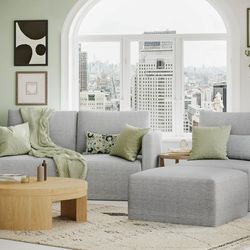 Sectional Sofa With Ottoman
