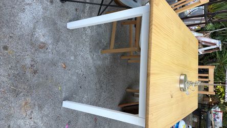 Table and 3 chairs