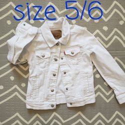 Levi White Jacket