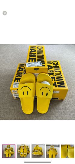 Chinatown Market BBall Slides