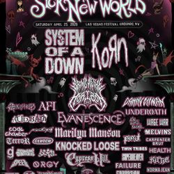 Sick New World GA Tickets