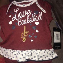 Cleveland cavaliers Onesies