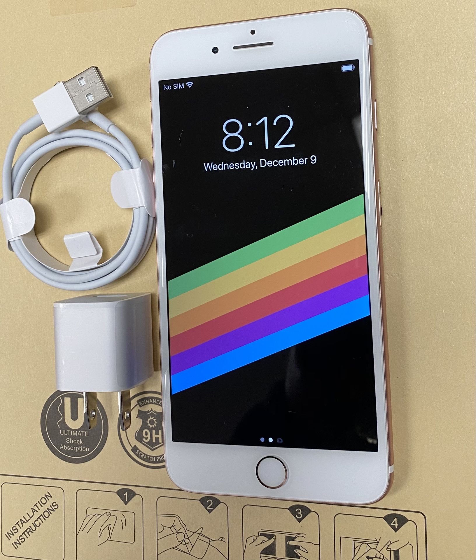 Factory unlocked apple iphone 7 plus, 128 gb store warranty