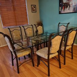 Dining Table 7 Chairs 
