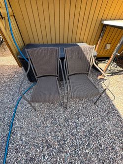 Two Patio/outdoor chairs