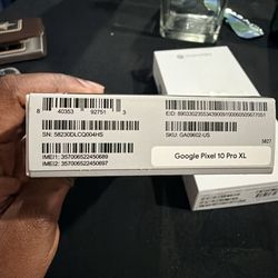 Google pixel 10 pro xl 256GB