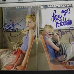 Uptown Girls Movie, Britney Murphy, Dakota Fanning, Autographs