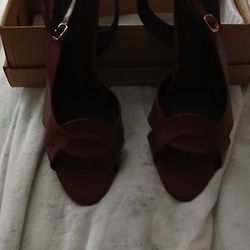New Wine Color Heels