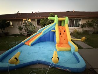 Water slide & Blower