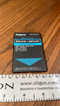 Roland sound library card u-110