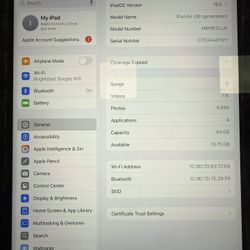 iPad Air WiFi 64 GB 