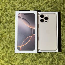 iPhone 16 Pro Max | 256GB | Desert Titanium | Factory Unlocked