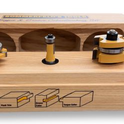 Summerfeld Tongue and Groove Set. 1/2” Shank Never Used. 