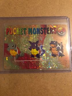 Pokémon Vending Sticker