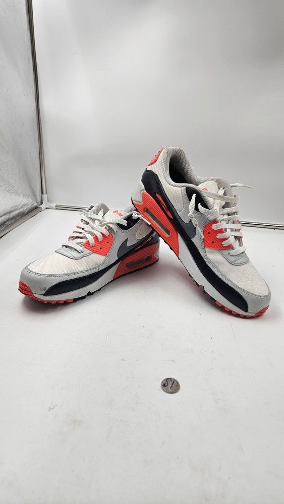 Nike Air Max 90 GoreTex Infrared White Bright Crimson FD5810 101 Men Sz 12