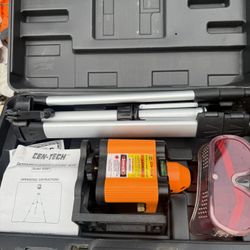 Cen-Tech Rotary Laser Level Kit Item 92801