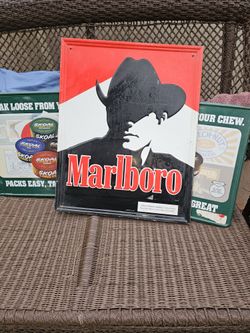Marlboro,  Copenhagen,  Skoal Metal Signs