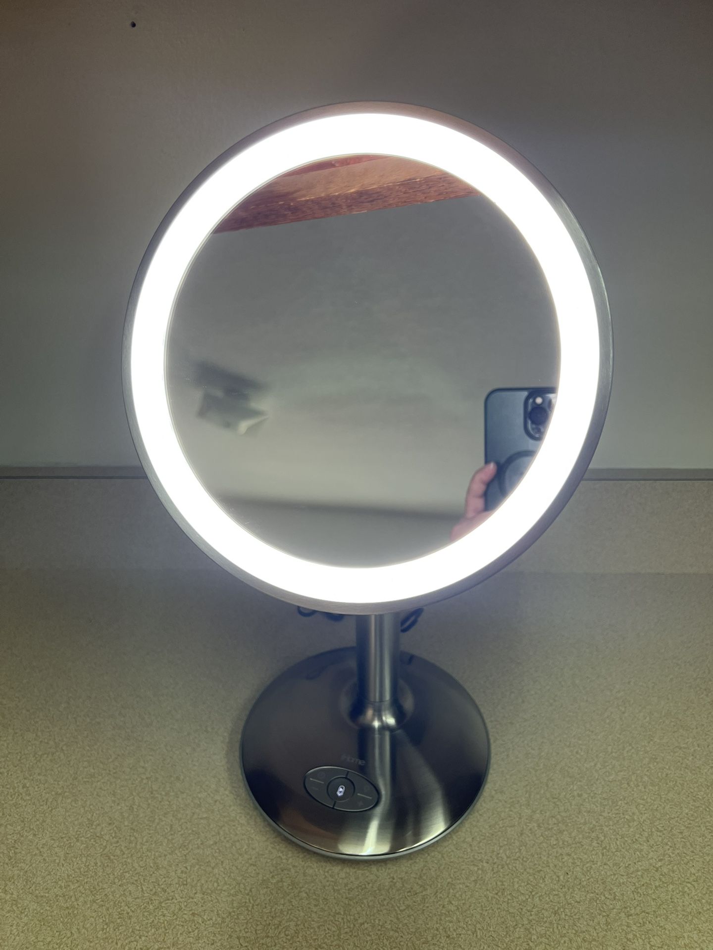 Makeup Mirror With Ihome Vanity Speaker Lux IHome LUX PRO Vanity Mirror  With Bluetooth Speaker USB Charging