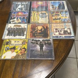 11 CDS, de Musica. Todo Por. $ 50.00