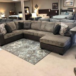 Oversized Sectional & Couch & Abalone 