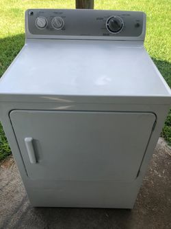 GE Electric Dryer White Front Load