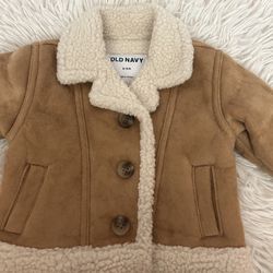 Girls Baby Suede Jacket