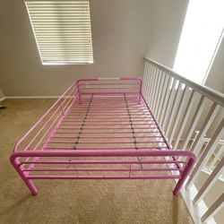 Full size metal bed frame