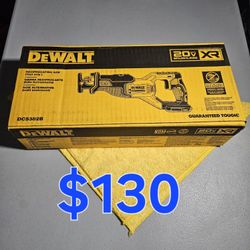 $130 Dewalt XR Compact Sawzall (Tool-Only) 20-Volt soso Reciprocating Saw 