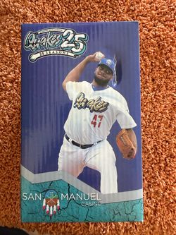 Rancho Cucamonga Quakes 25 Seasons Bobblehead Box