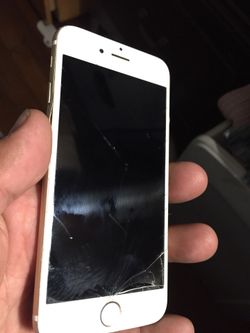 IPhone 6 iCloud locked and cracked screen only for parts
