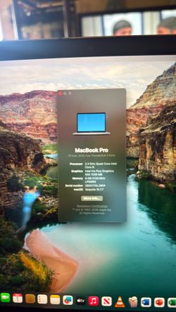 13”in. MacBook Pro 2018