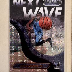 2018 Jaren Jackson Jr Panini Threads Next Wave Dazzle #5 Memphis Grizzlies 