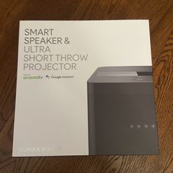 Smart Speaker and Ultra Short Throw Projector (BRAND NEW)