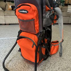 LuvsBaby Backpack Carrier Like New