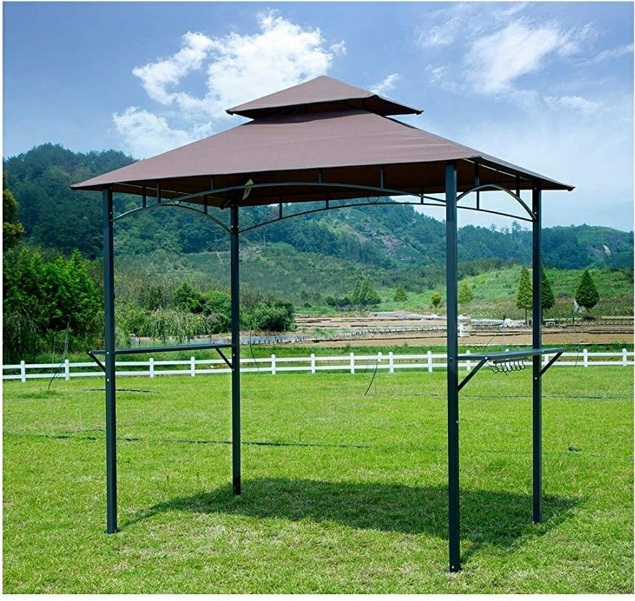 8ft x 5ft bbq grill gazebo new in box