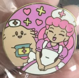 Nurse Joy and Chansey Pin