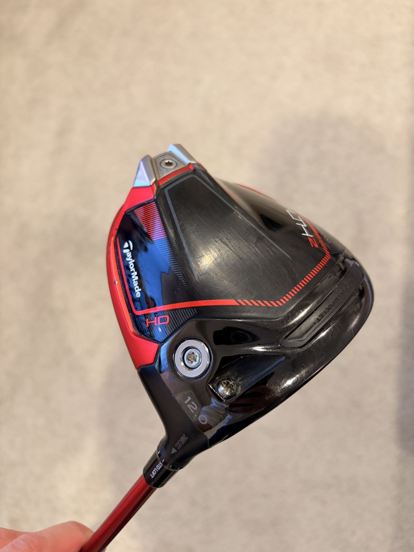 Taylormade Stealth 2 HD 12° Driver Regular Flex