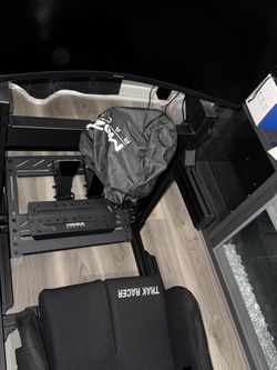Trak Racer Sim Racing Cockpit with Moza Pedals