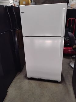 FREE DELIVERY $299 WHIRLPOOL TOP FREEZER WITH ICE MAKER