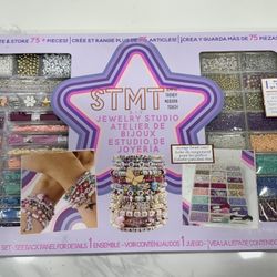 STMT DIY Jewelry Making Kit, Create&Store 75+ Pieces New 