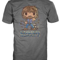 Chuck Norris T-Shirt *BRAND NEW* Size SMALL Target Exclusive Funko Pop Tee