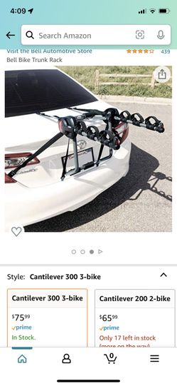 Bell cantilever bike rack sale