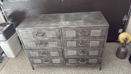 Pottery Barn Locker Dresser 8 drawer