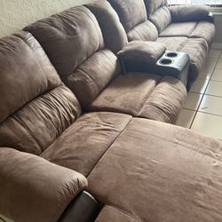 reclining sofa