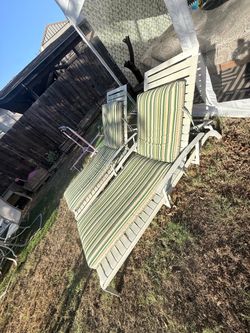 Outdoor Patio Lounge Chairs with Cushions