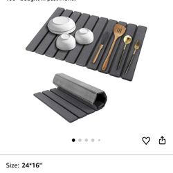 Stone Dishes Mat New 