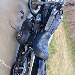 2008 Fat Bob Low Miles 