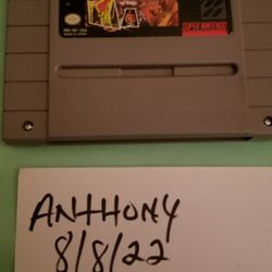 Super Nintendo  Super Wrestle Mania