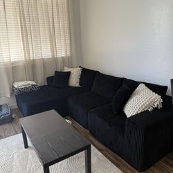 Black Sectional Couch